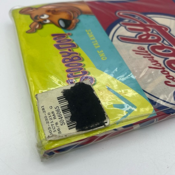 New Vintage Scooby Doo Baseball Window Valance Red White & Blue 84x15 - Picture 7 of 8